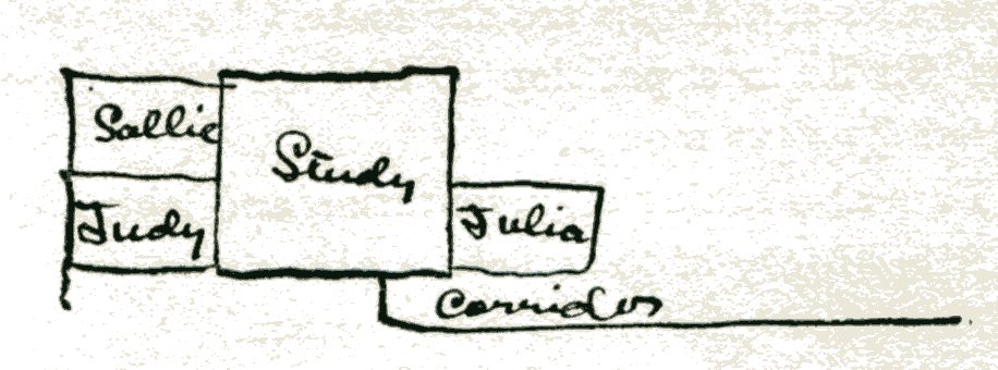 House map from 'Daddy-Long-Legs' by Jean Webster